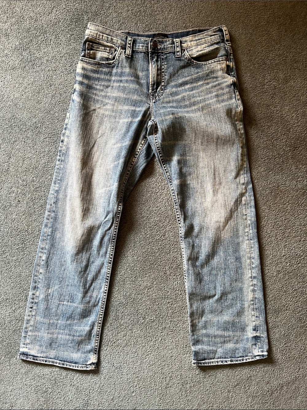 Silver Jeans  Straight Leg Men's Denim 32x34